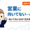 営業に向いてないは甘え？向いてないまま営業成績1位を取った僕の結論と戦略